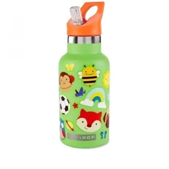 Skip Hop Spark Style Paslanmaz Çelik Suluk Yeşil ürün görseli 1