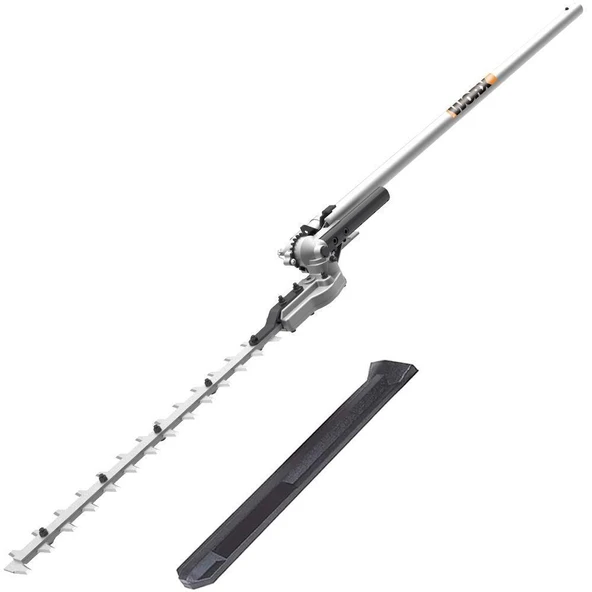 WORX WA0220 WG186E.1 ile Uyumlu 43CM Teleskobik Uzatmalı Açı Ayarlı Çit Budama Başlığı ürün görseli 1