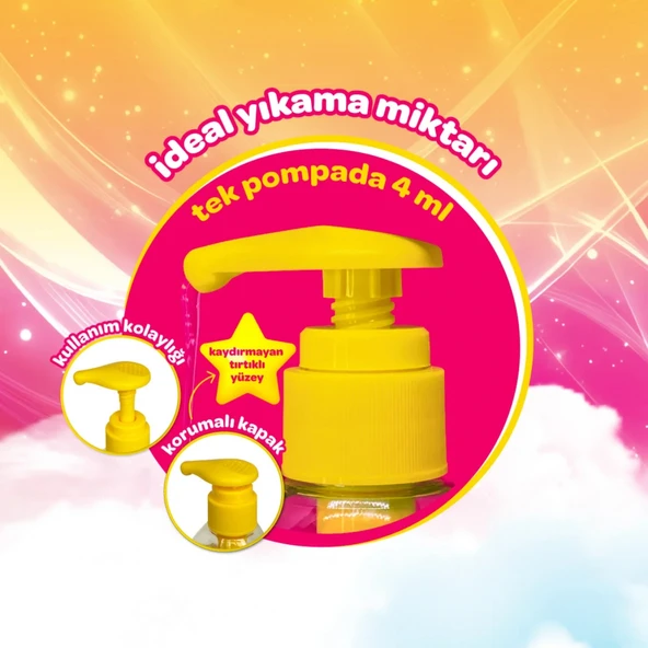 Dalin Kolay Tarama Bebek Şampuanı 700 Ml - Resim 3