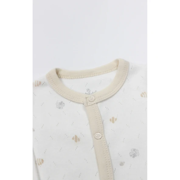 Bistyle Tulum Ocean And Starfish 15175 Ekru - Resim 2