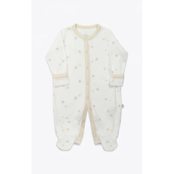 Bistyle Tulum Ocean And Starfish 15175 Ekru ürün görseli 1