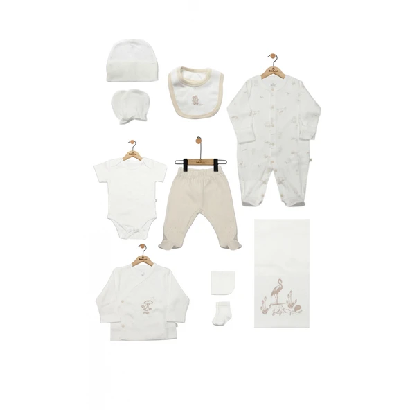 Bistyle 10lu Hastane Çıkışı My Favorite Zoo 11134 Ekru ürün görseli 1