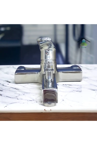 mintev Elit Kare Krom Banyo Bataryası - Resim 3