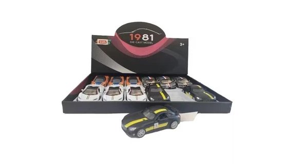 Ctoy Oyuncak Çek Bırak Kapıları Açılır Yarış Arabası 1:32 6632-45S (Karışık Renk 1 Adet) ürün görseli 1
