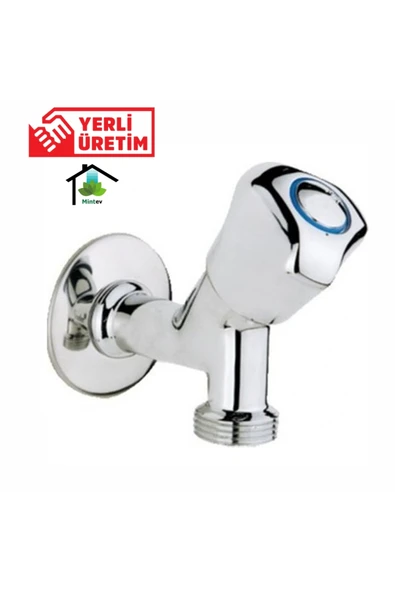 mintev Aç Kapa Alfa Krom Çamaşır Musluğu ürün görseli 1