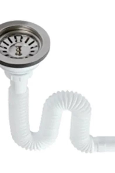 mintev Lavabo Sifonu Geniş Ağızlı Lavabo Gider Borusu ürün görseli 1