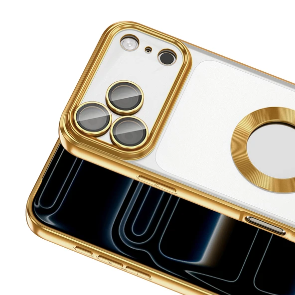 Apple iPhone 17 Pro Max Uyumlu Kılıf Kamera Korumalı Logo Gösteren Zr-Omega ürün görseli 1