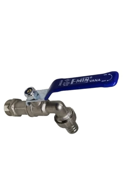 mintev Küresel Bahçe Sulama Musluğu 1/2" Pirinç ürün görseli 1