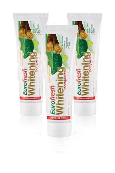 Farmasi Eurofresh Misvaklı Beyazlatıcı Diş Macunu 112gr x 3 Adet ürün görseli 1