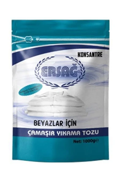 Ersağ Beyazlar Için Çamaşır Yıkama Tozu (1000 Gram) ürün görseli 1
