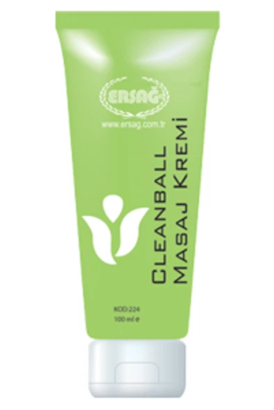 Ersağ Clean Ball Masaj Kremi 100ml ürün görseli 1