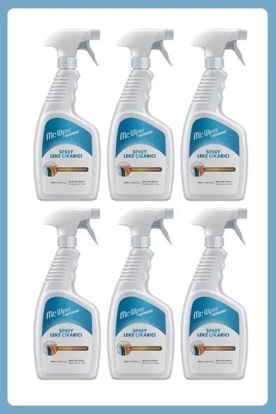 Farmasi 6'Lı Mr. Wipes Performans Leke Çıkarıcı Sprey 500 ml ürün görseli 1