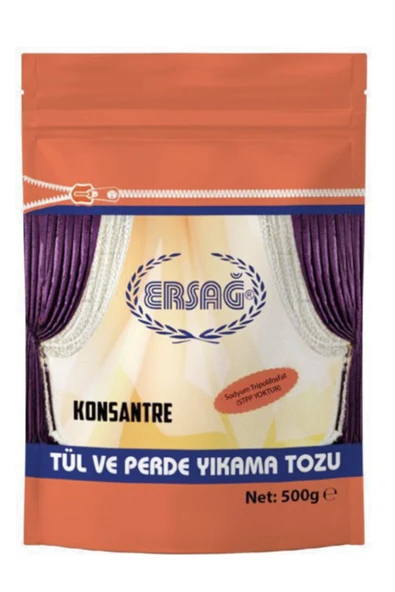 Ersağ Tül Perde Yıkama Tozu 500 gr ürün görseli 1