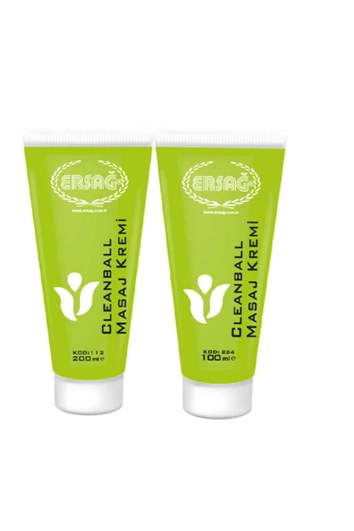 Ersağ Masaj Kremi Seti 200ML-100ML ürün görseli 1