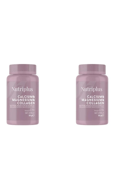 Farmasi Nutrıplus Calcıum Magnesıum Plus Type Iı Collagen 30 Tablet 2 X Adet ürün görseli 1