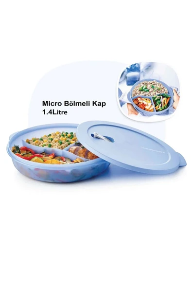 Tupperware Mikro bölmeli kap 1.4 litre ürün görseli 1