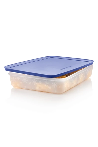 Tupperware Alaska Kap Kısa 2.25L Mavi ürün görseli 1