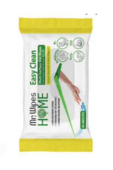 Farmasi MR. WIPES EASY CLEAN TEMİZLEME MENDİLİ LİMON KOKULU 40 adet ürün görseli 1