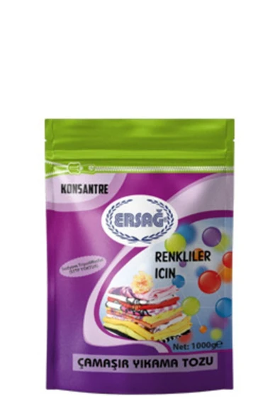 Ersağ Renkliler Için Çamaşır Yıkama Tozu 1000 Gr. ürün görseli 1