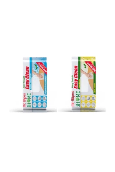 Farmasi Mr. Wipes Easy Clean Temizleme Mendil Limon Ve Okyanus Kokulu 80 adet ürün görseli 1