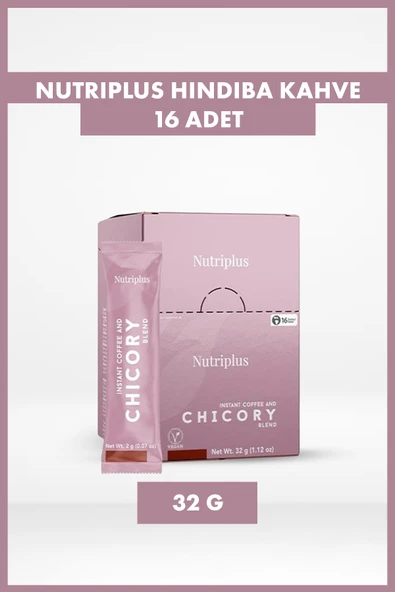 Farmasi Nutriplus Bağırsak Sağlığını Destekleyen Bitkisel Hindiba Kahve 2 gr - 16 Adet ürün görseli 1