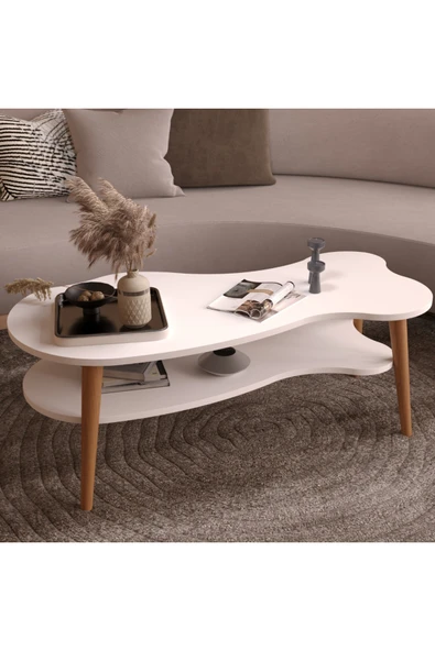 klubeconcept WaveLine Modern Orta Sehpa %100 MDF ürün görseli 1