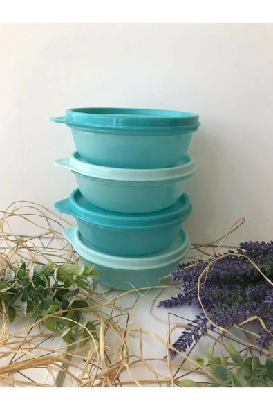 Tupperware Şekerkap 4'lü Set Buzdolabı Saklama Kabı 4x300 Mlcanımevim57 ürün görseli 1