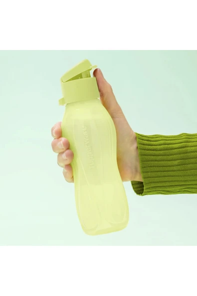 Tupperware Eco+ Şişe 310 ml Limon Kırmızı Etiket ürün görseli 1