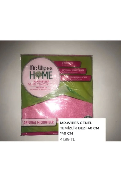 Farmasi Mr.wıpes Genel Temizlik Bezi 40 Cm *40 Cm ürün görseli 1