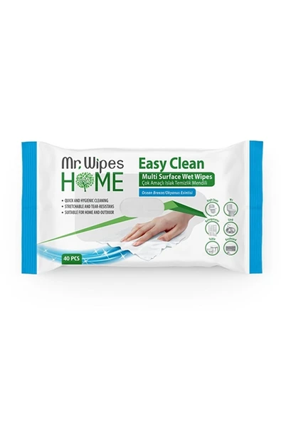 Farmasi 2 Adet Mr.wıpes Easy Clean Temizleme Mendili Okyanus Esintisi Kokulu 40 Adet ürün görseli 1