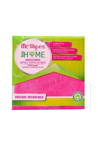 Farmasi Mr Wıpes Antibakteriyel Mikrofiber Genel Temizlik Bezi 40x40cm Mrwp53 ürün görseli 1