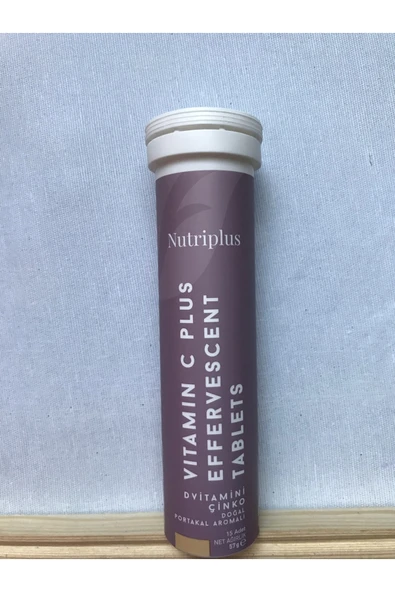 Farmasi Nutrıplus Vitamin C Efervesan Tablet ürün görseli 1