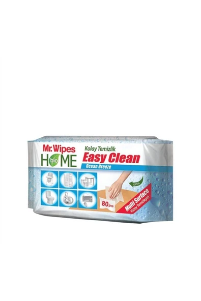 Farmasi Mr. Wipes Easy Clean Temizleme Mendili Okyanus Esintisi Kokulu 40 Yaprak ürün görseli 1