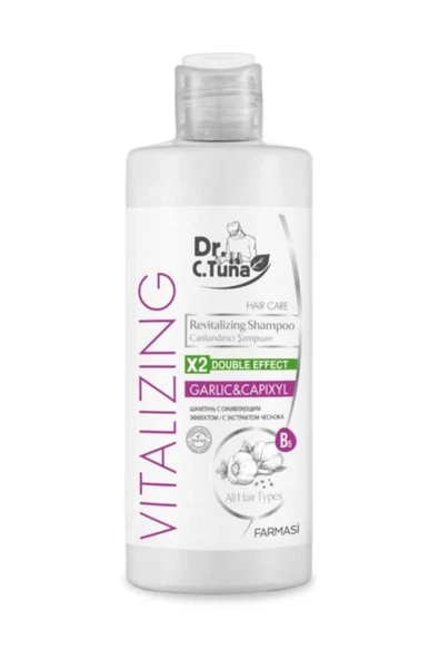 Farmasi Dr. C. Tuna Vitalizing Tüm Saçlar için Canlandırıcı Sarımsaklı Şampuan 225 ml ürün görseli 1