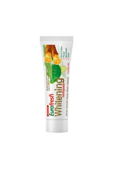 Farmasi Eurofresh Whitening Aloe Veralı Misvaklı Diş Macunu 112g ürün görseli 1