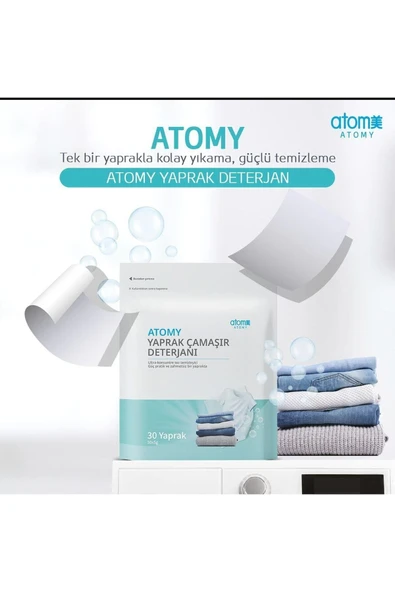 Atomy 30'lu Yaprak Deterjan ürün görseli 1