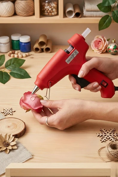 Yuma Profesyonel Mum Silikon Tabancası 40 Watt ürün görseli 1