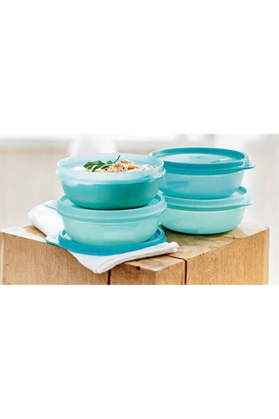 Tupperware Buzdolabı Saklama Kabı 300 Ml 4 Lü - Resim 4