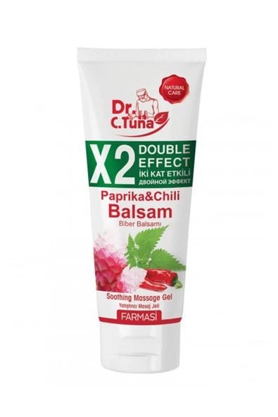 Farmasi Dr. C. Tuna Iki Kat Etkili Biberli Masaj Jeli 250 ml 8690131106805 ürün görseli 1