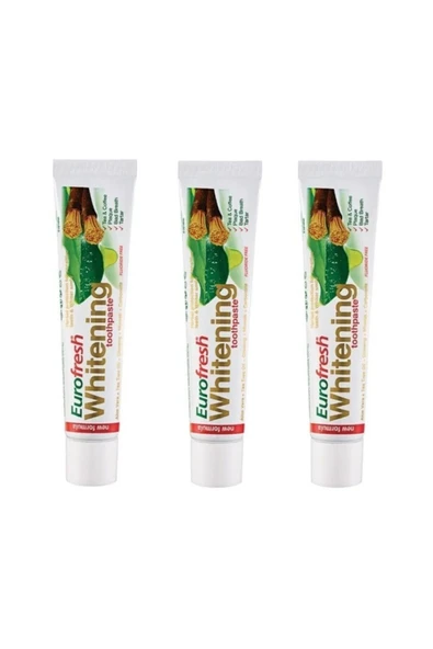 Farmasi Eurofresh Aloe Veralı Misvaklı Beyazlatıcı Diş Macunu 112 gr ürün görseli 1