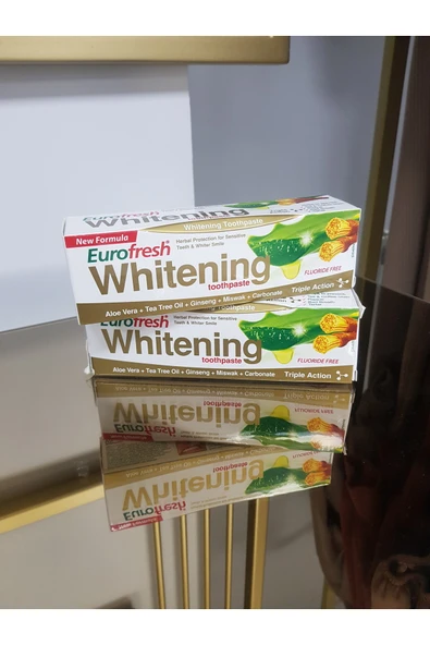 Farmasi Eurofresh Misvaklı Beyazlatıcı Diş Macunu 112 G 2'li Set ürün görseli 1