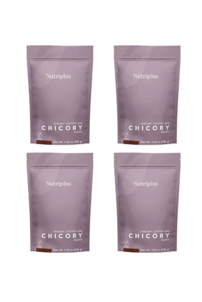 Farmasi 4 Paket Nutriplus Nutricoffee Hindiba Kahve 100 gr-9700701 ürün görseli 1