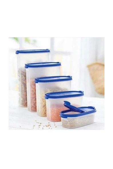 Tupperware Oval Set 5'li ürün görseli 1