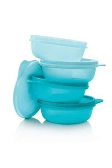 Tupperware Mavi Şeker Saklama Kapları 4 Lü ürün görseli 1