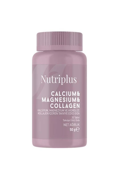 Farmasi Nutriplus Calsium Magnesıum Colagen 30 Tablet ürün görseli 1