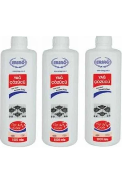 Ersağ Ersağ Yağ Çözücü 1000 ml 3 Adet ürün görseli 1