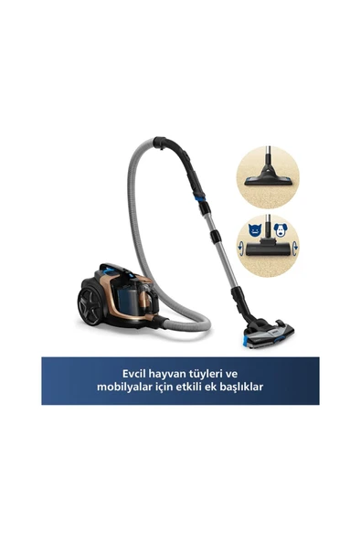 Philips XB7151/07 Marathon Daily Toz Torbasız Elektrikli Süpürge ürün görseli 1