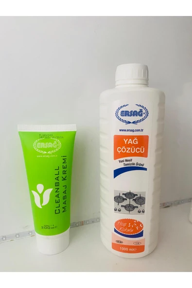 Ersağ MASAJ KREMİ+YAĞ ÇÖZÜCÜ 2000ML ürün görseli 1