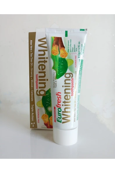 Farmasi Eurofresh Whitening Misvaklı Doğal Diş Macunu 112 Gr. ürün görseli 1