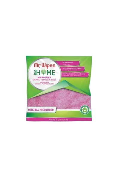 Farmasi Mr Wipes Antibakteriyel Mikrofiber Genel Temizlik Bezi 40x40cm ürün görseli 1